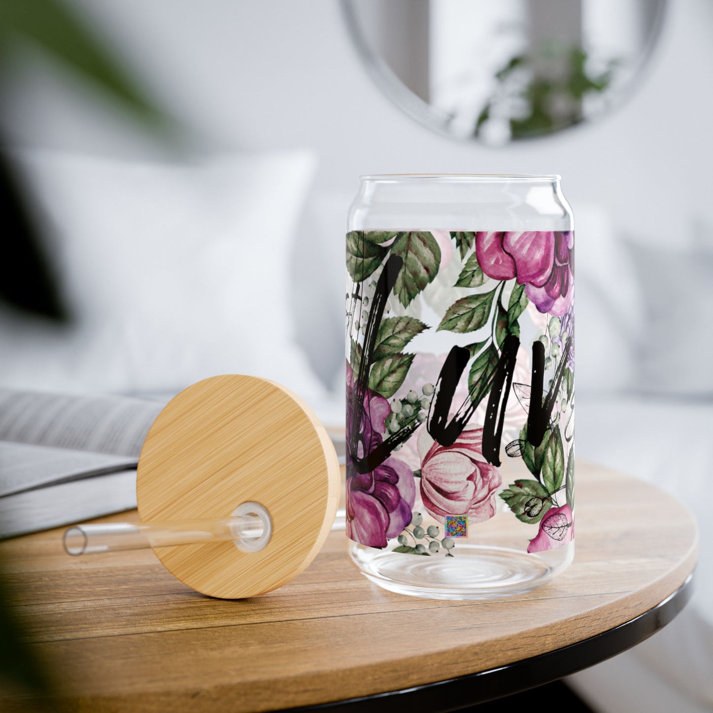 Sip Manifest. Luv & Encourage 4SelfReliance (the 16oz Glass)