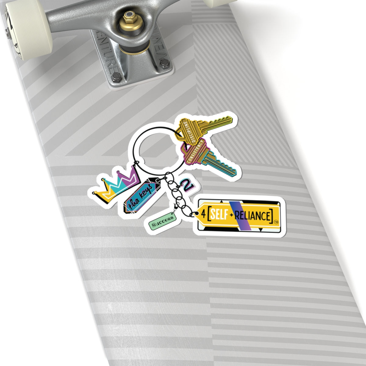 Keys to Success (Kiss Cut Sticker)
