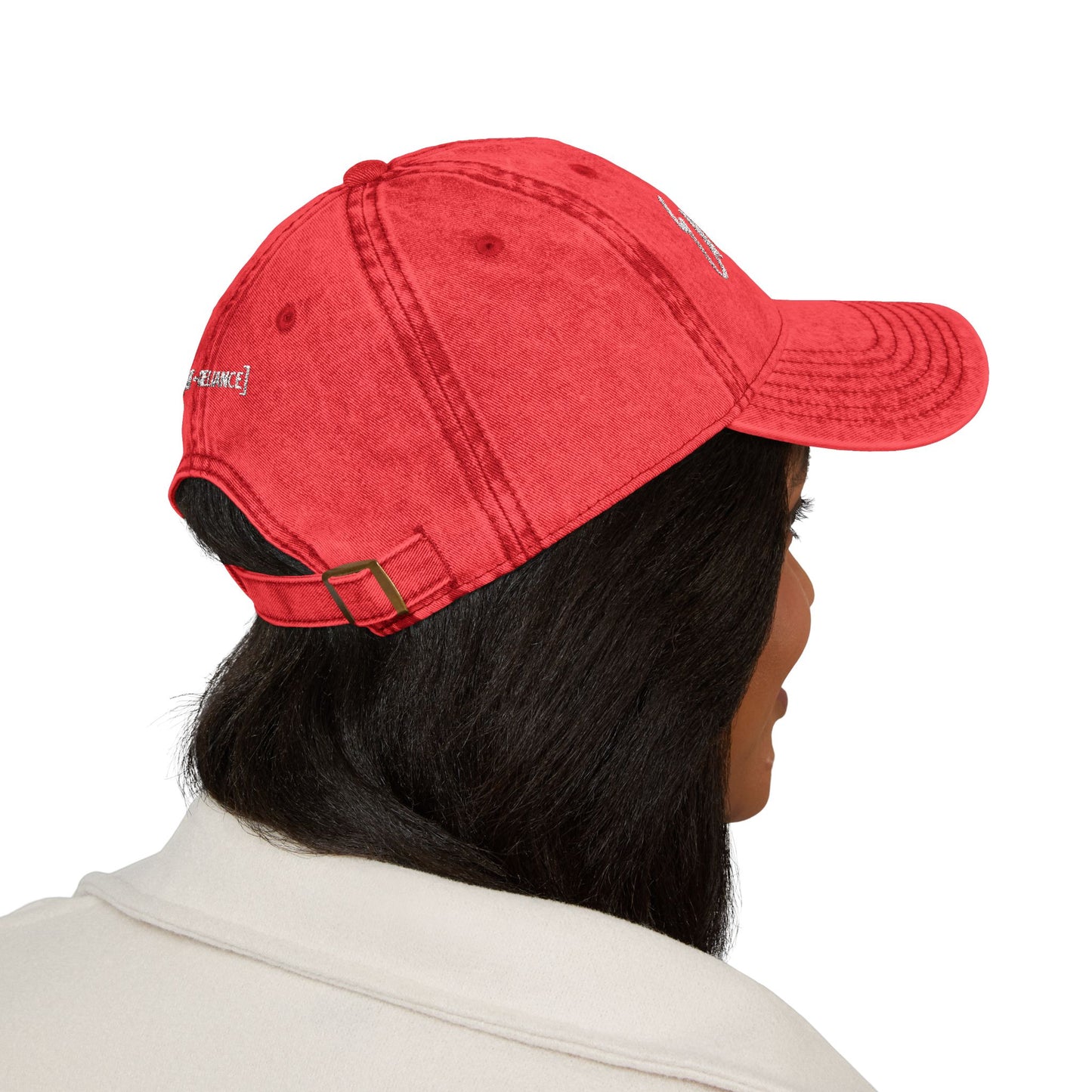 ‘Encourage’ Vintage Embroidered Cap