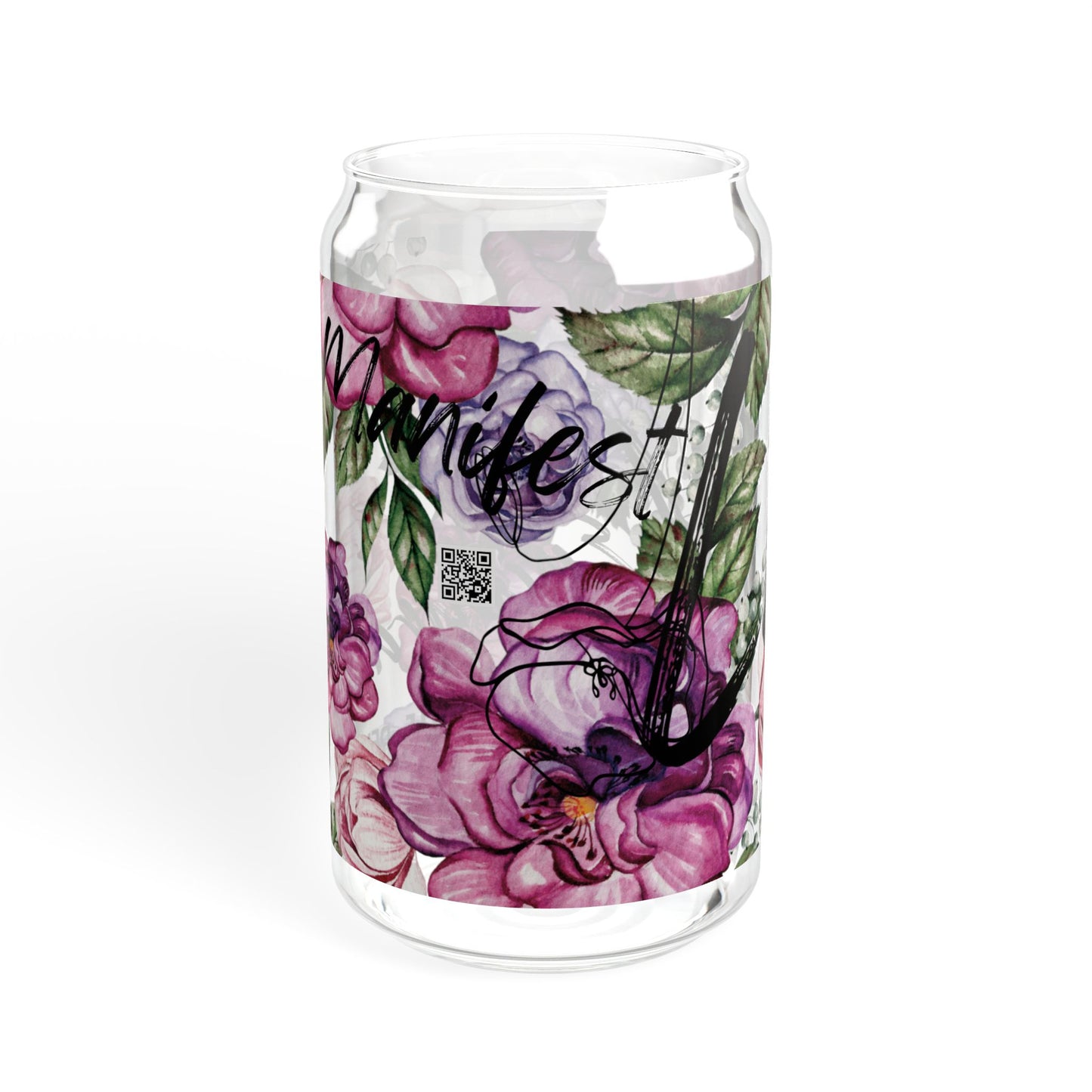 Sip Manifest. Luv & Encourage 4SelfReliance (the 16oz Glass)