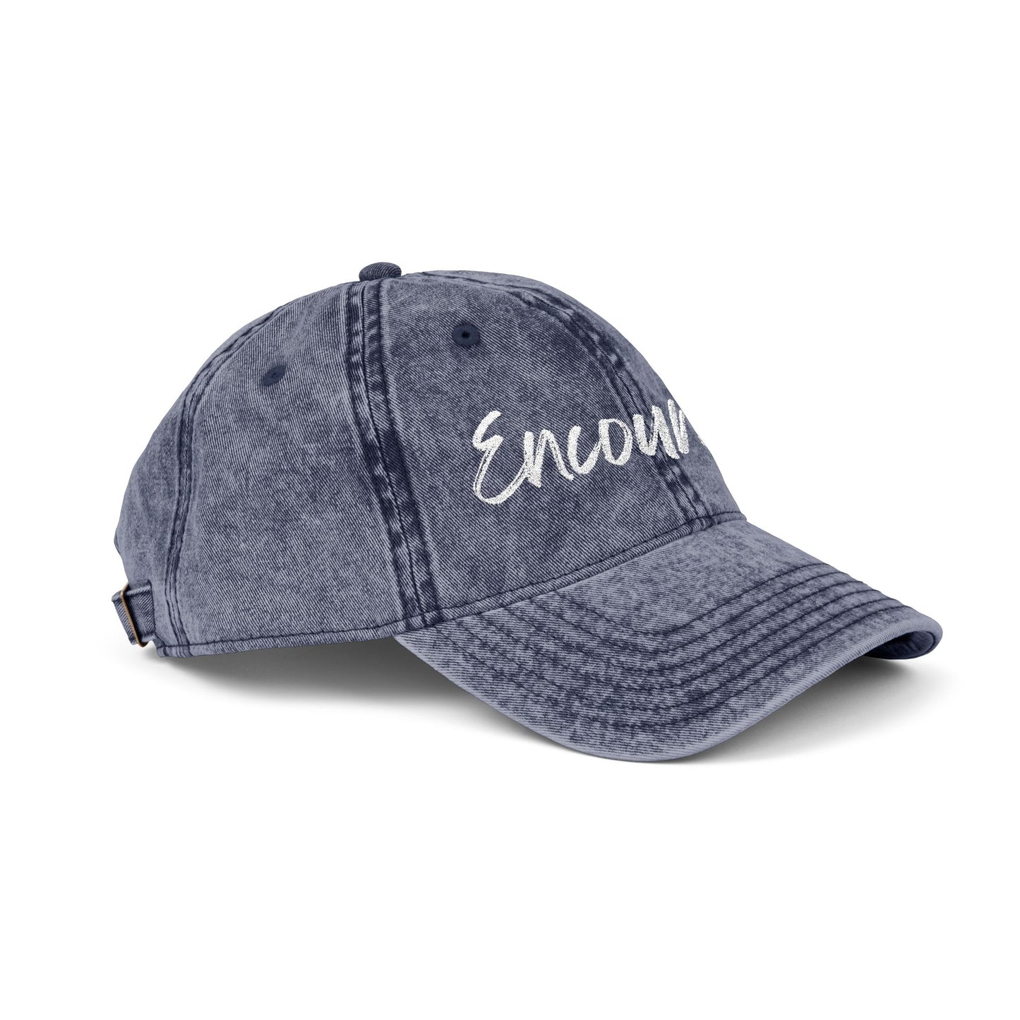 ‘Encourage’ Vintage Embroidered Cap