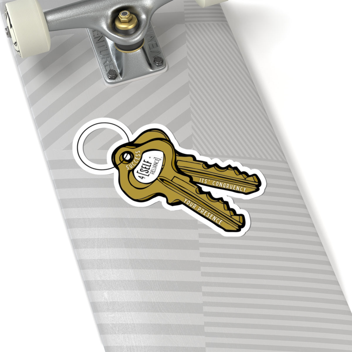 Keys to the Door of Success (Sticker)