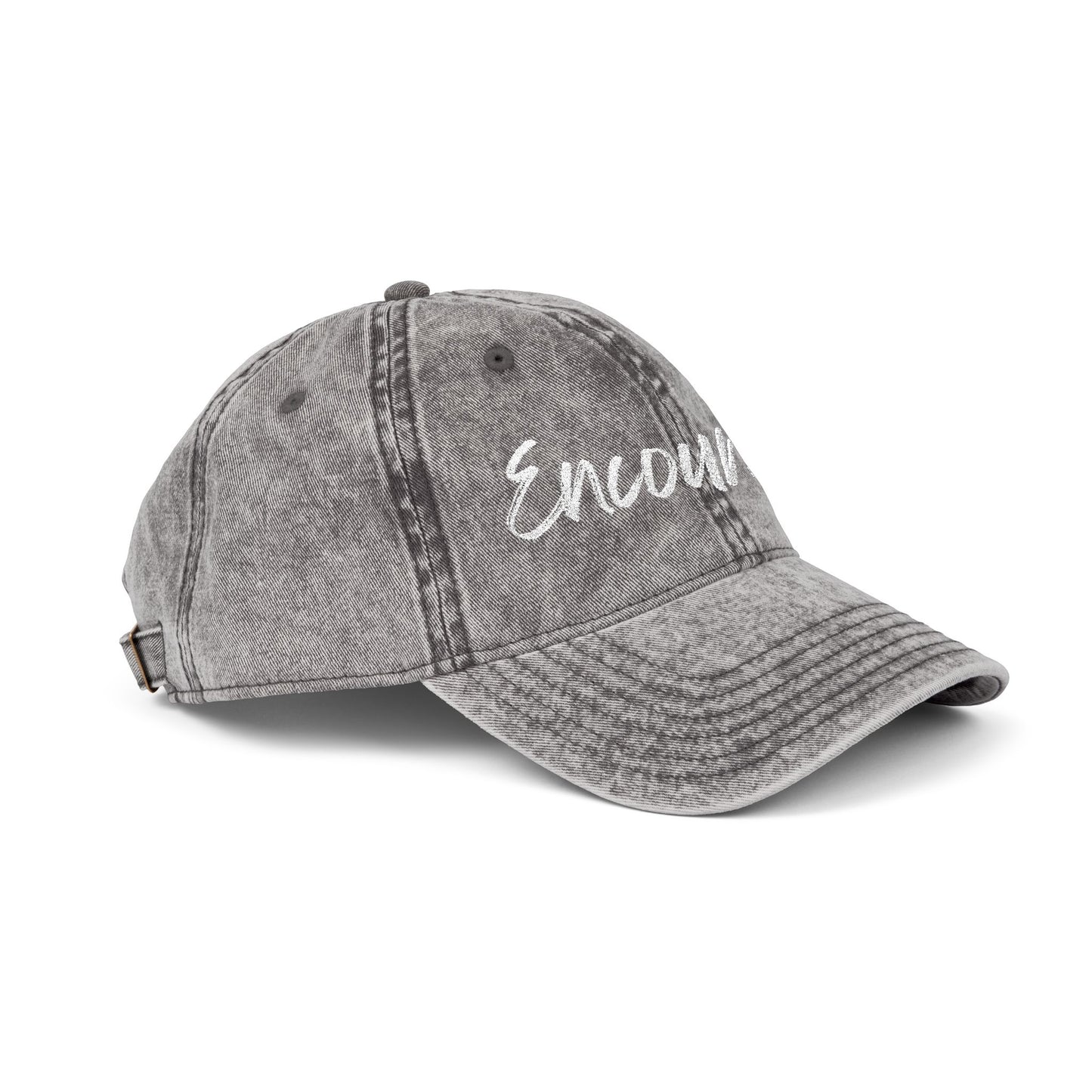 ‘Encourage’ Vintage Embroidered Cap