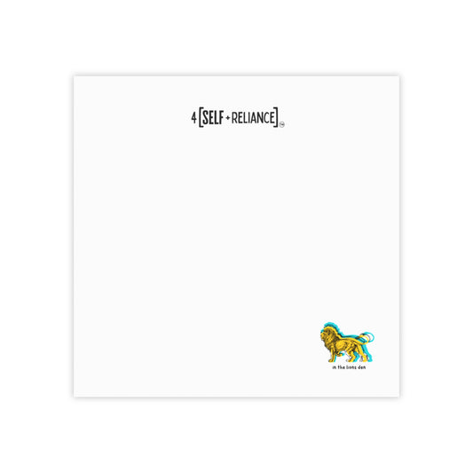 'Present in the Lion’s Den' Post-it® Note Pads
