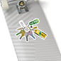 Keys 4 Wealth (Kiss Cut Sticker)