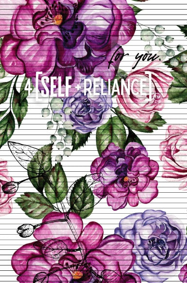 Bloom Within : The Floral Paged Journal for Self-Reliance and Reflection
